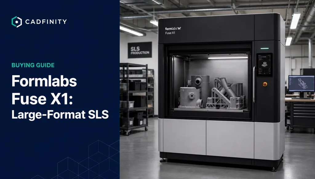 Formlabs Fuse X1: What Large-Format SLS at $84,999 Actually Changes