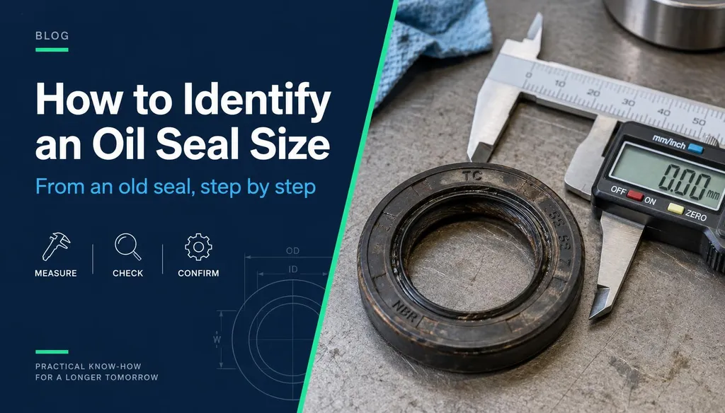 How to Identify an Oil Seal Size from an Old Seal