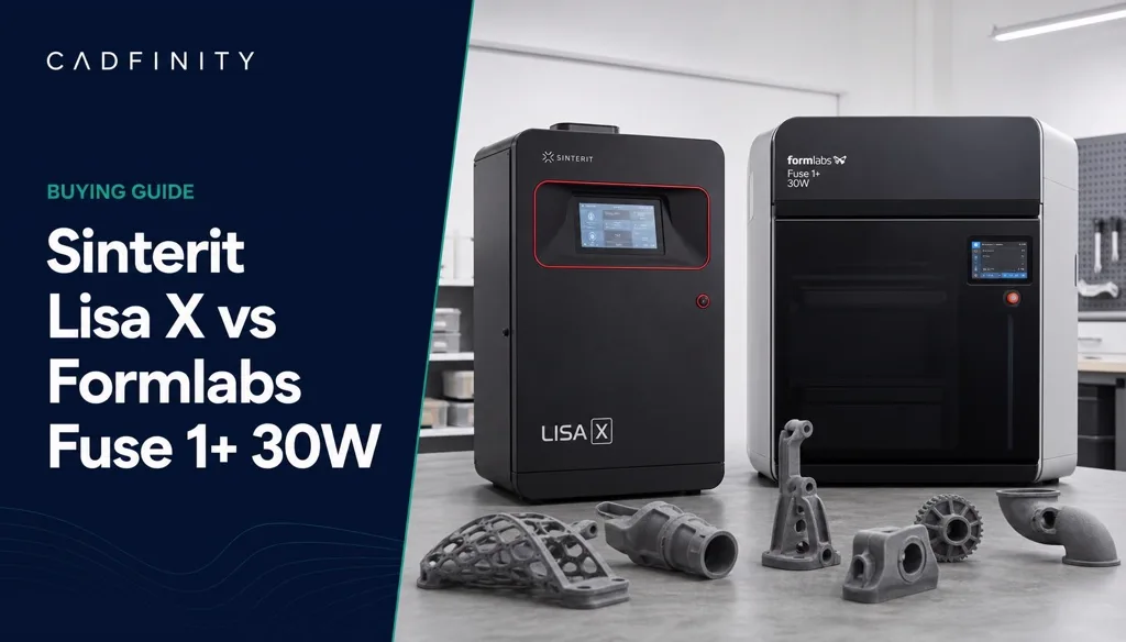 Sinterit Lisa X vs Formlabs Fuse 1+ 30W: Which Benchtop SLS Printer Wins in 2026?